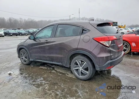 2022 Honda Hr-V Ex z USA, uszkodzony, nr VIN 3CZRU6H54NM751714